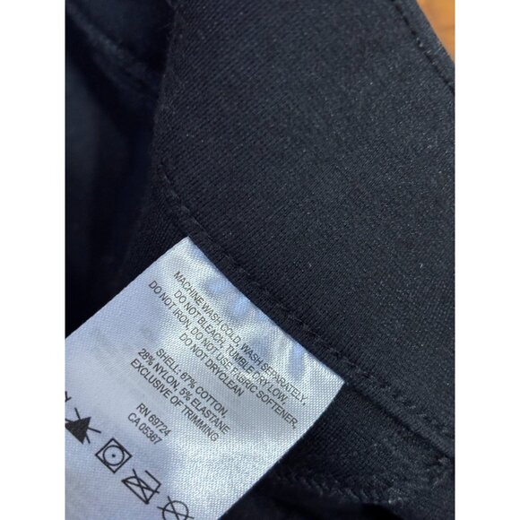 Columbia Womens Pull On Skinny Pants Size Medium Black Stretch Cotton Hiking - Picture 4 of 5